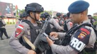 Satbrimob Polda Kalbar Lakukan Penegakan Ketertiban dan Disiplin pada Personil