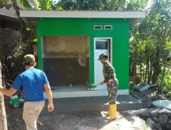 Pembutan MCK TPQ Assalam dalam Rangka TMMD ke-121 Kodim 1615/Lombok Timur