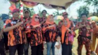 Rayakan HUT Republik Indonesia Ke-79, Pemuda Pancasila KOTI Mahatidana PAC Cikarang Pusat Berbagi Santunan dengan Anak Yatim