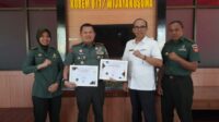 Korem 071 Wijayakusuma Terima Apresiasi KPPN Purwokerto Awards.