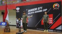 Cari Atlet Badminton Berbakat di Kalangan Prajurit, Korem Wijayakusuma Gelar Kejuaraan Badminton