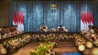 Presiden Jokowi dan Wapres KH Ma’ruf Amin pimpin Sidang Kabinet Paripurna Terakhir dari Kabinet Indonesia Maju di Istana Garuda IKN Kaltim