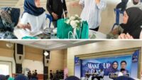 Relawan Gen Z U-22 Dr Ulfah – MHG Hadirkan Make Up Artis Profesional pada Kegiatan Make Up Class di Bolasobae