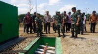 Danrem Wijayakusuma Dampingi Pangdam IV/Diponegoro Tinjau Pompa Hidram untuk Irigasi Lahan