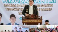 Bupati Suardi Saleh Hadiri Acara Wisuda Santri Masjid Agung Nurul Imam Kabupaten Barru