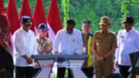 Pangdam I/BB Kembali Dampingi Presiden RI Resmikan Dua Proyek Strategis Nasional di Provinsi Sumatera Utara