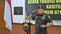 Danrem Wijayakusuma Pimpin Sertijab Kasirem
