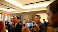 Presiden Prabowo Subianto bertemu dengan Menteri Pertahanan Amerika Serikat, Lloyd Austin.