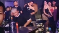 Viral Video Diduga Oknum  Kasat Narkoba Lamtim Dugem dan Dicium Wanita di Tempat Hiburan Malam