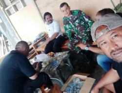 Demi Menjalin Hubungan Baik, TNI  Komsos dengan Warga Pemuda Binaan