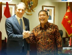 Kepala Staf Kepresidenan Terima Kunjungan Duta Besar Prancis untuk Indonesia,di Gedung Bina Graha, Jakarta
