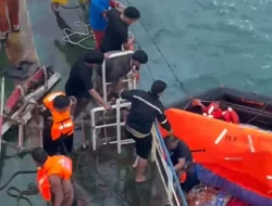 KN. Tanjung Datu-301 Selamatkan MT Silver Sincere yang Tenggelam