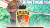 Kapolri Jenderal Polisi Drs. Listyo Sigit Prabowo, M.Si.,Hadiri Pelatihan Penyidik Tindak Pidana bidang Perkebunan dan Kehutanan.