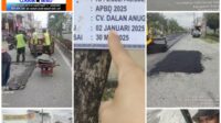 Gemmako Asahan Kroscek Proyek Pemeliharaan Jalan Cokroaminoto Senilai Rp. 8.635.145.380,00 APBD Tahun 2025, Diduga Tidak Ada Pengawas dan Konsultan