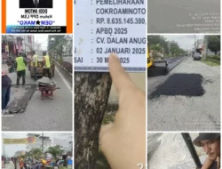 Gemmako Asahan Kroscek Proyek Pemeliharaan Jalan Cokroaminoto Senilai Rp. 8.635.145.380,00 APBD Tahun 2025, Diduga Tidak Ada Pengawas dan Konsultan