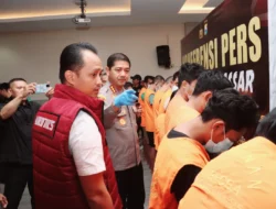 Penindakan Sarang Narkoba Jaringan”Kampung Borta” oleh Polrestabes Makassar