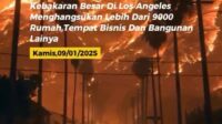 Kebakaran Hutan Dahsyat Melanda wilayah Los Angeles Amerika Serikat