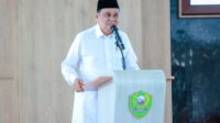 Bupati Barru Membuka Mukerda ke- X DPD Wahda Islamiyah Kabupaten Barru di Lt.6 MPP Kantor Bupati Barru