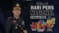 Kapolres Pelabuhan Makassar AKBP Restu Wijayanto, mengucapkan ““Selamat Hari Pers Nasional”(HPN) 2025, Apresiasi untuk Insan Pers.