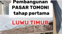 Gaji Belum Dibayar, Puluhan Pembangunan Pekerja Pasar Tomoni Pulang.