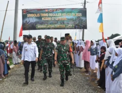 Hadiri Pembukaan TMMD Ke-123  Danrem Wijayakusuma Ingatkan Prajuritnya Perkokoh Kemanunggalan TNI
