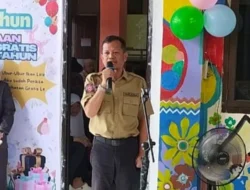 Mewakili Bupati, Plh.Sekda Barru Hadiri Launching PKG HUT Tingkat Kabupaten Barru di UPTD Puskesmas Pekkae