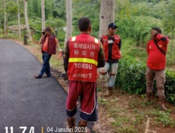 Desa Celak, Gunung Halu Mendapatkan Bantuan Inpres/APBN 2024 untuk Peningkatan Perbaikan Jalan Desa