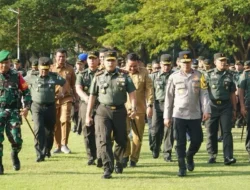 Pangdam IM Pimpin Upacara penyerahan tugas Satuan PMK Yonif 117/KY serta alih Kodal Yon Komposit PRCPB.