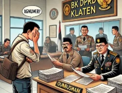 BK DPRD Klaten Bungkam! Diduga Aduan Perselingkuhan Legislator Mandeg, Ombudsman RI Turun Tangan