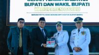 Sertijab Bupati/Wakil Bupati Barru 2021-2025 Kepada Bupati/Wakil Bupati Barru 2025-2030 Berjalan Lancar