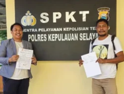 Diduga Gelapkan Uang Sitaan Dana Desa Bonea Selayar, Kepala Kejari Kepulauan Selayar Dilaporkan ke Polres Kepulauan Selayar