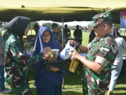 Bazar Sembako Murah Korem 071/Wijayakusuma, Ringankan Kebutuhan Pokok Masyarakat