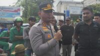 AKBP Restu Wijayanto Pimpin Langsung Pengamanan UNRAS Buruh Pelabuhan Makassar