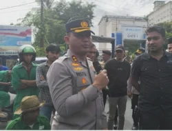 AKBP Restu Wijayanto Pimpin Langsung Pengamanan UNRAS Buruh Pelabuhan Makassar