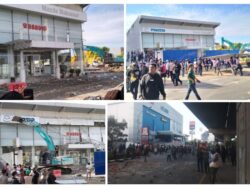 Bentrok Warnai Eksekusi Showroom di Makassar, Polisi Kerahkan 900 Personel