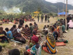 Satgas Yonif 400/Banteng Raiders Gelar Sosialisasi dan Program Makan Bersama di Distrik Dal, Nduga