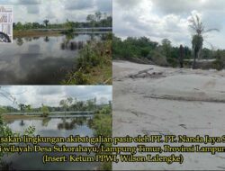 Warga Menjerit! Tambang Pasir Silika di Lampung Timur Diduga Ancam Keselamatan dan Rusak Lingkungan, PPWI Desak Penegakan Hukum!