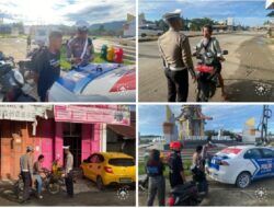 Komitmen!!Satlantas Polres Mamuju Tengah Gelar Penindakan Kasat Mata Dan Overload, Serta Patroli Antipremanisme Di Jalan Raya