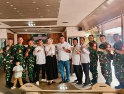 Kades Margajaya H Ahmad Saepudin Hadiri Pisah Sambut Danramil 0909/ Ngamprah Kolonel Inf. Wastra S. Hub. Int  dan Kapten Arm. Muhtalifin  di Gedung HBS, Cimareme