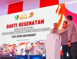 Kapolri Hadiri Puncak Bakti Kesehatan Jelang Hut ke-79 Bhayangkara, Diikuti Ratusan Ribu Peserta