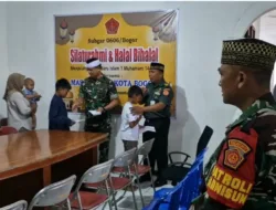 Jelang 1 Muharram 1447 H/ 2025 Sub Kogartap 0606/Bogor gelar Silahturahmi dan Halal Bihalal bersama Masyarakat Kota Bogor dan Pemberian Santunan pada Anak Yatim Piatu