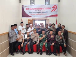 Sambut Hari Bhayangkara ke-79, Polres Subulussalam Laksanakan Doa Bersama Lintas Agama