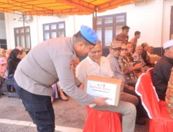 Polres Subulussalam Salurkan Bantuan Sosial Kepada Purnawirawan Polri, Warakawuri dan Anak Yatim