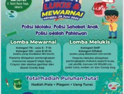 HUT Bhayangkara ke-79, Anak-Anak Bisa Ikut Lomba Mewarnai dan Melukis