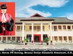 Enggan Sampaikan Putusan Sela, Ketua PN Sorong Beauty Simatauw Terindikasi ‘Masuk Angin