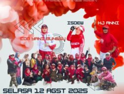 Sahabat Senam Yani Bungsu (SS-YB) Menggelar Senam Sehat Merdeka ” Semarak Kemerdekaan Babarengan Senam Sehat 17-an”.