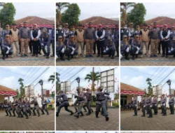 Menyambut HUT RI ke-80, Kecamatan Ngamprah, Bandung Barat Menggelar Perlombaan Pengaturan Baris Berbaris (PBB) bagi Linmas Desa Wilayah Kecamatan Ngamprah