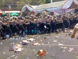 Aksi Demonstrasi Warga Pati Memanas dan Berujung Ricuh, Tuntut Bupati Sudewo Lengser