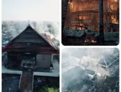 Massa Demonstrasi Di Kota Makassar, Gedung Wakil Rakyat DiBakar Massa Saat Sidang Paripurna