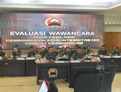 Korem 071/Wijayakusuma Laksanakan Desk Evaluasi ZI Menuju WBK